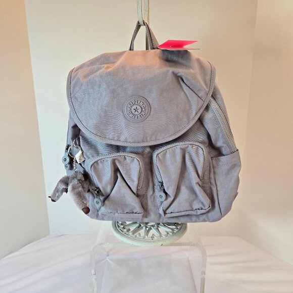 KIPLING Women Fiona Medium Backpack - Gray - Picture 4 of 13